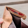 RSWL0241-z-03 Vintage Classic Leather Slim Short Wallet Minimalist Design