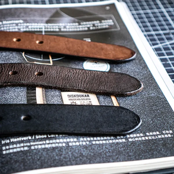 Versatile Minimalist Full-Grain Genuine Leather Men's Belt