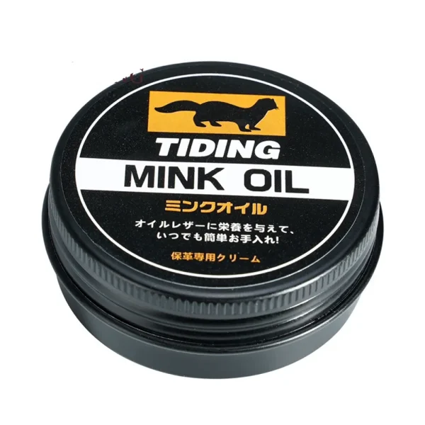 Colorless Mink Oil Leather Conditioner and Cleaner