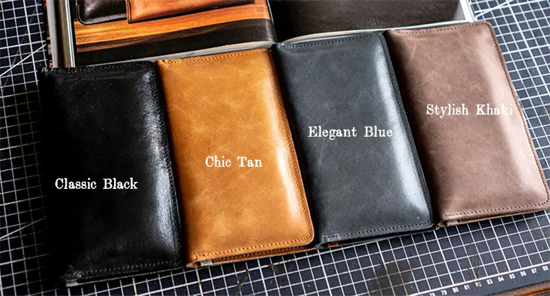 Premium Vintage Full-Grain Leather Passport Wallet for Travel