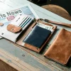 Premium Vintage Full-Grain Leather Passport Wallet for Travel