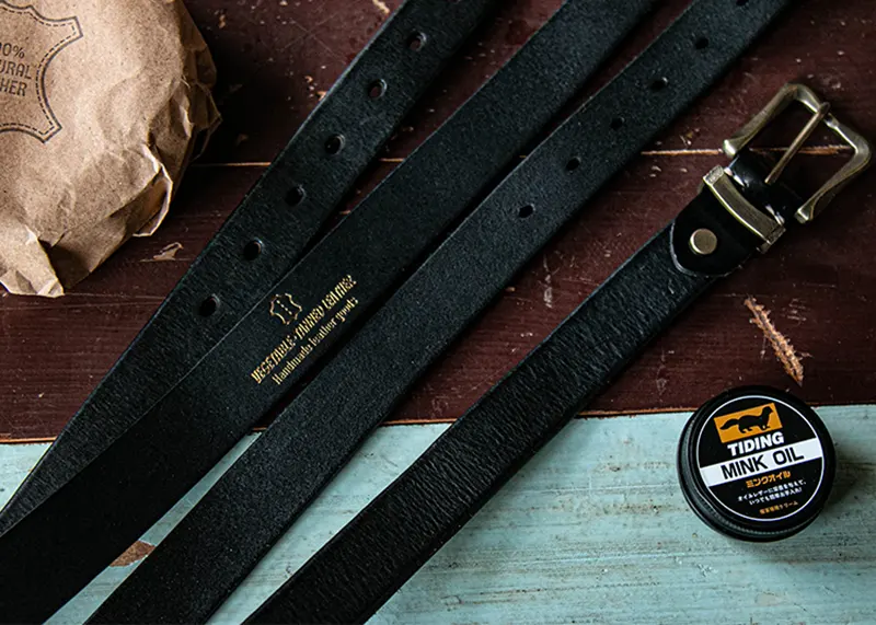 Artistic Vintage Versatile Full-Grain Leather Women's Fashion Belt