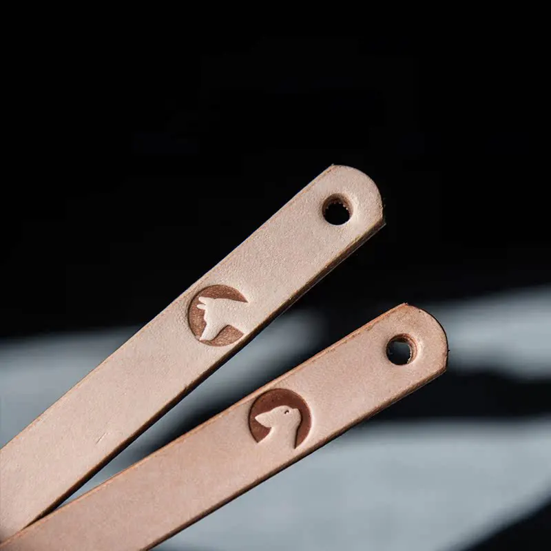 Handcrafted Polished Leather Wristband Unique Vintage Bracelet