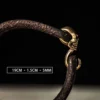 Handcrafted Skull Design Niche Punk Genuine Leather Bracelet