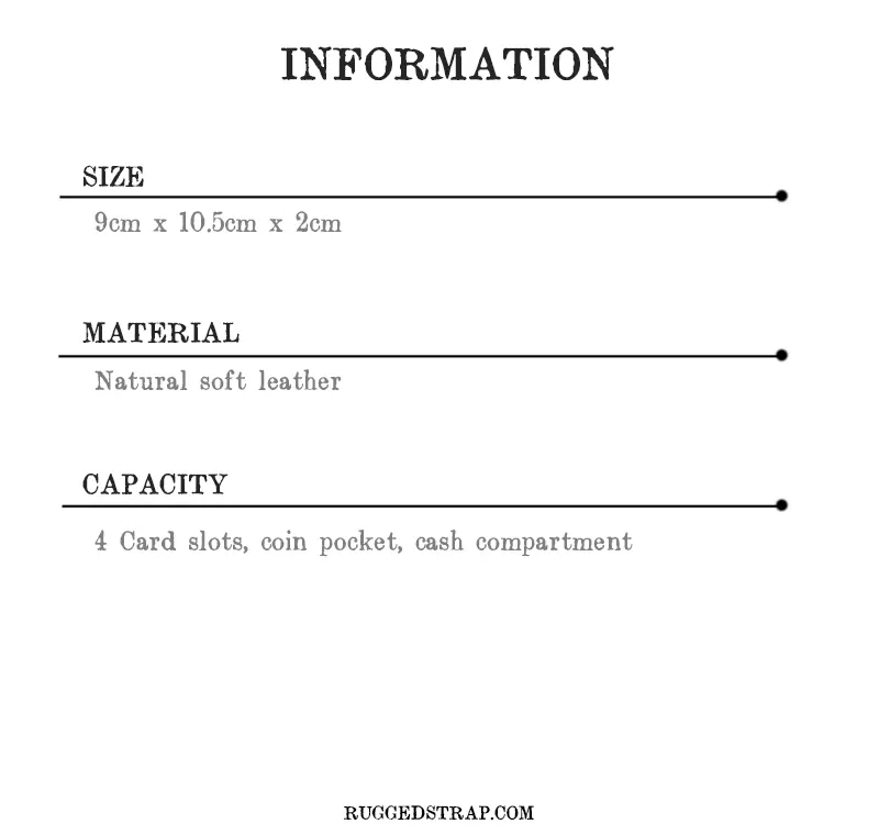 Limited Handcrafted Soft Textured Leather Short Bi-Fold Wallet