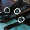 Luxury Limited Natural Antler Handcrafted Leather Coat Belt