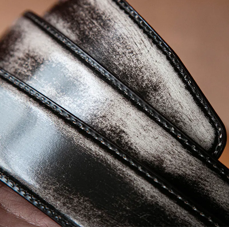 Original Luxury Men's Business Full-Grain Leather Belt