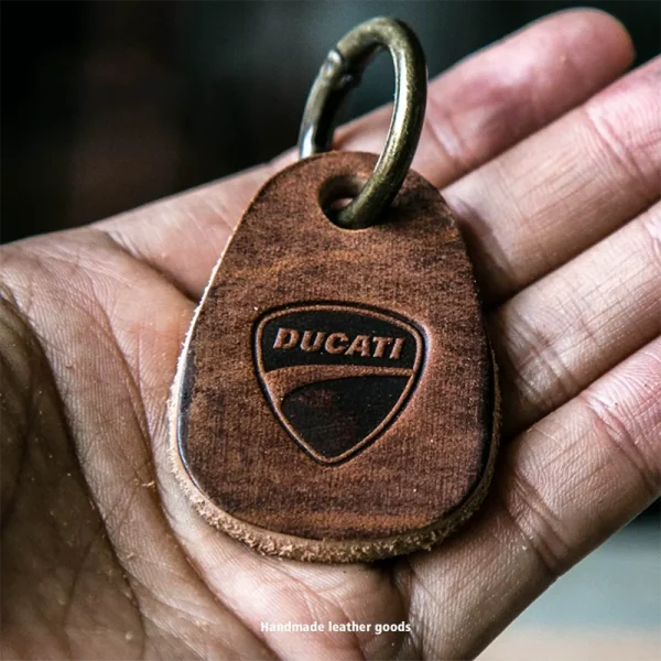 Original Rugged Vintage Car Motorcycle Keychain Pendant