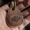 Original Rugged Vintage Car Motorcycle Keychain Pendant