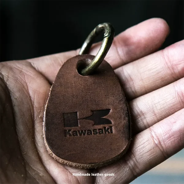 Original Rugged Vintage Car Motorcycle Keychain Pendant