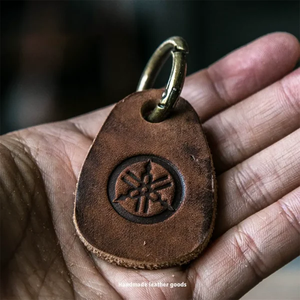 Original Rugged Vintage Car Motorcycle Keychain Pendant