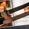 RSBE0702-z-03 Street Style Native American-Inspired Elements Leather Belt