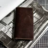 Vintage Classic Genuine Leather Passport Holder Travel Wallet