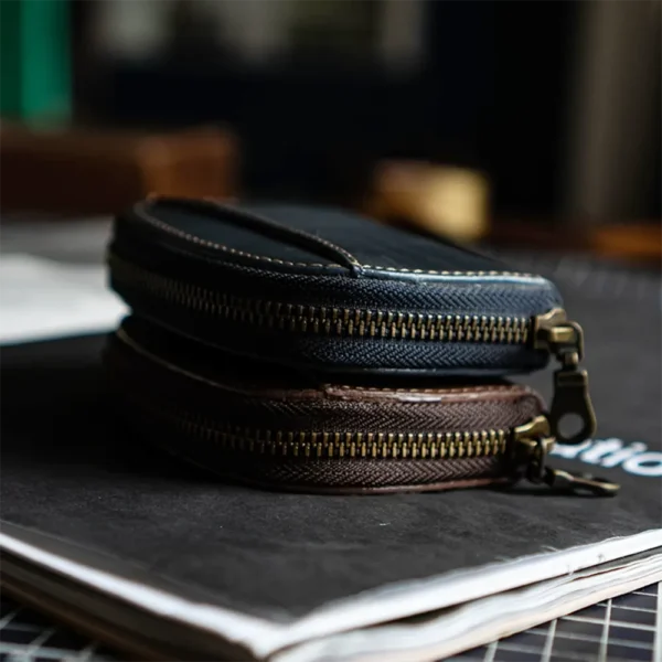 Vintage Handcrafted Key Pouch Portable Accessory Organizer