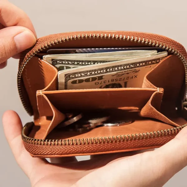 Vintage Handcrafted Key Pouch Portable Accessory Organizer