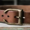 Vintage Original Custom Full-Grain Leather Handmade Men's Belt