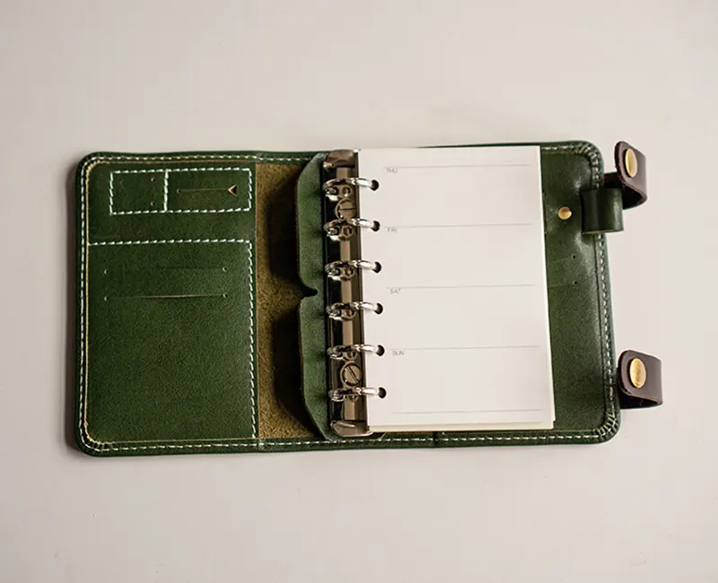 Vintage Handmade Genuine Leather Refillable Journal Notebook