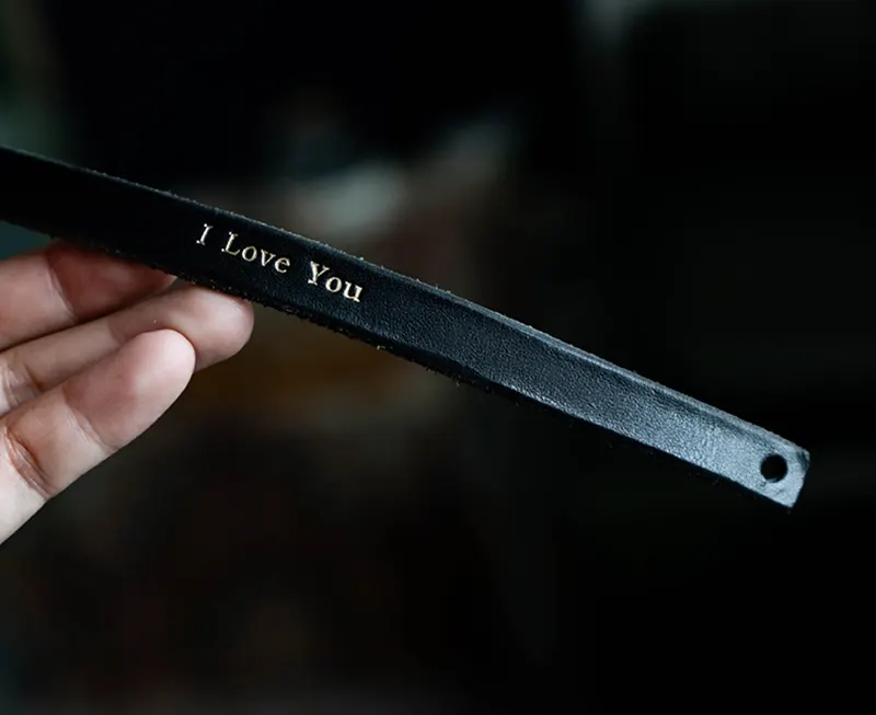 Vintage Minimalist Accessory Vegetable-Tanned Leather Bracelet